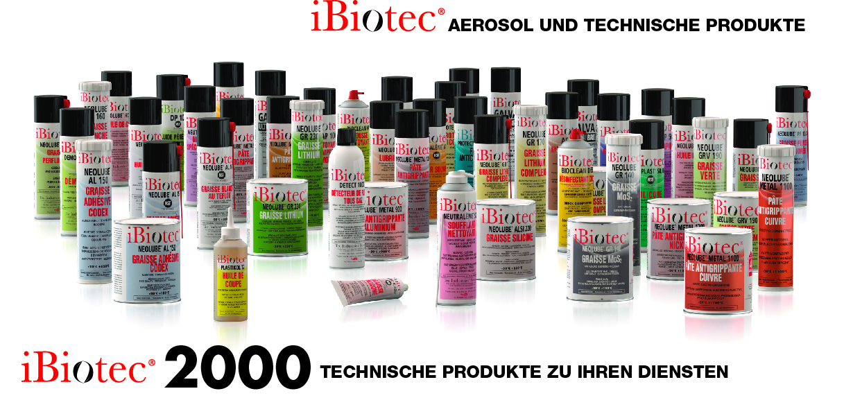 Hersteller und Lieferant von technischen Aerosolen mit nicht brennbaren Gasen, technischen Schmierstoffen, Wartungsprodukten, alternativen Lösungsmitteln. Ibiotec, Lösungsmittel, Entfetter, Galvanisierer, Schmierfett, Schneidöl, Schmierstoff, Lebensmittelindustrie, NSF-zertifiziertes Schmiermittel, Kunststofftrennmittel, Schweißprodukt, Antikorrosionsschutz, Abbeizmittel, Aerosol, Entfettungsmittel, Bremsenreiniger, Reinigungsmittel, Desinfektionsmittel, Gaslecksuchmittel, LÖSUNGSMITTEL. Pflanzliches Lösungsmittel. Alternative Lösungsmittel. Natürlich gewonnene Lösungsmittel. Bio-Lösungsmittel. Lösungsmittel ohne Mosh. Lebensmittelechtes Lösungsmittel. Produkte für die Wartung. MRO-Produkte. Grüne Lösungsmittel. Gefahrstoffersatzmittel. Ersatzlösungsmittel. Acetonersatzmittel. Acetonersatz. Ersetzt Aceton. MEK-Ersatz. MEK-Ersatz. Ersetzt MEK. Dichlormethan-Ersatz. Dichlormethan-Ersatz. Ersetzt Dichlormethan. Methylenchlorid-Ersatz. Methylenchlorid-Ersatz. Ersetzt Methylenchlorid. Xylol-Ersatz. Xylol-Ersatz. Ersetzt Xylol. Toluol-Ersatz. Toluol-Ersatz. Ersetzt Toluol. Alternative Lösungsmittel. Lösemittel als Ersatz für CMR-Substanzen. Lieferanten alternativer Lösemittel. Lieferanten von Lösemitteln als Ersatz für CMR-Substanzen. Hersteller alternativer Lösemittel. Hersteller von Lösemitteln als Ersatz für CMR-Substanzen. Ersatz für CMR-Substanzen. Ersatz für CMR-Substanzen.